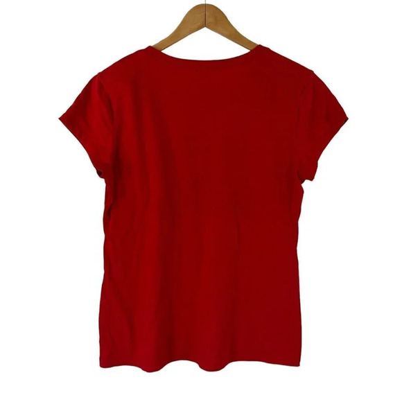 Wound Up T Shirt Juniors Plus XXL Cherry Red NOPE NOT TODAY Graphic Text Saying - Picture 3 of 4